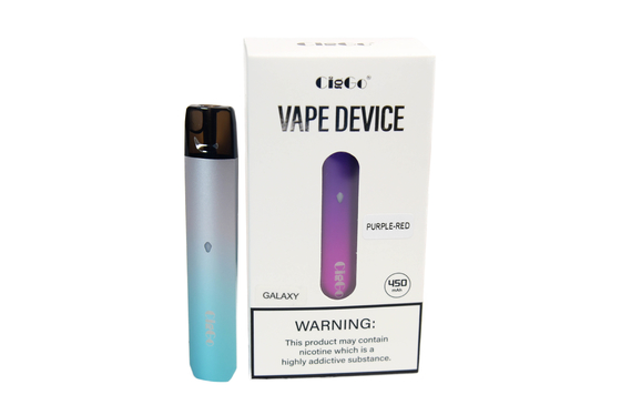 Rechargeable Vape Pod System Ciggo Galaxy 1.9 ML Aluminium Materials