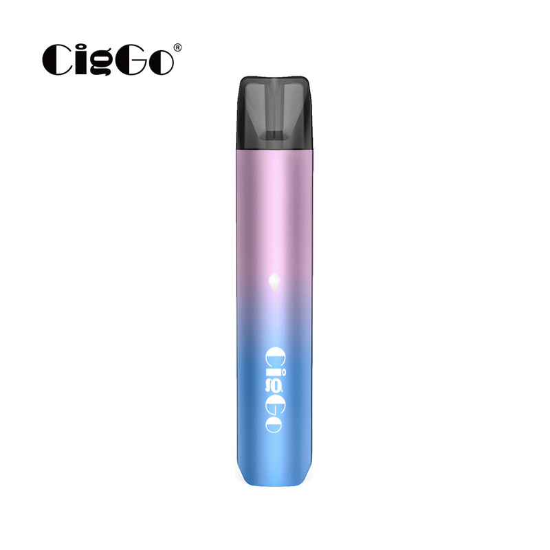 Rechargeable Vape Pod System Ciggo Galaxy 1.9 ML Aluminium Materials