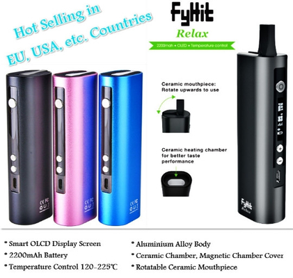 Hojas de cerámica del tabaco de la cámara 0.5g de la boquilla del dispositivo portátil del vaporizador